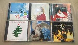 Lot of 6 Christmas Holiday Music Audio CDs Various Artists